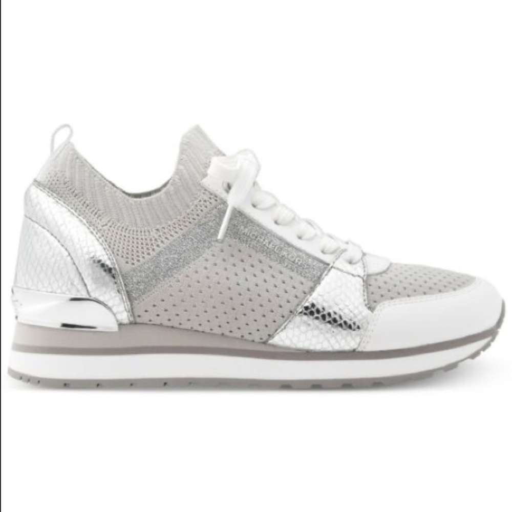 🆕 Michael Kors Billie Knit Trainer/Sneakers Size 10